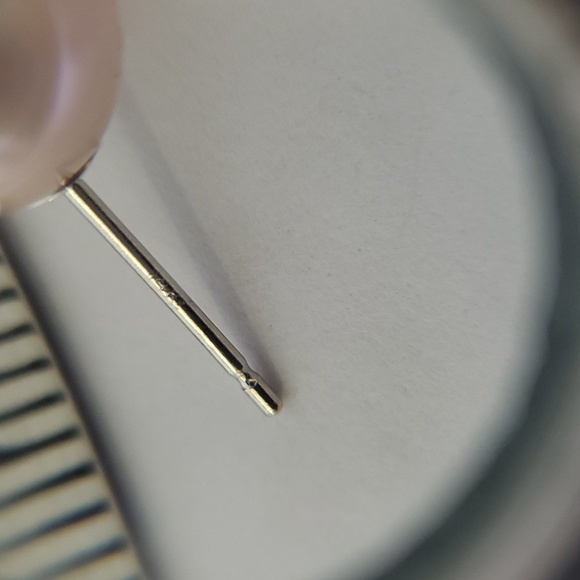 14K Gold Pink South Sea Pearl Earrings - Picture 6 of 6